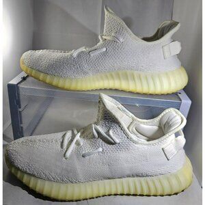 Adidas Men's Yeezy Boost 350 V2 Cream  White/Triple White Originals Size 12